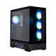 Zalman PC case P40 DS without PSU, 2xUSB3.0, 1x Type C, 3x120mm ARGB Reverse, 1x120mm ARGB, VGA 420mm, LCS ready, TG Side/Front Panel, Display, ATX, black (P40DSBLACK)