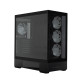 Zalman PC case P40 DS without PSU, 2xUSB3.0, 1x Type C, 3x120mm ARGB Reverse, 1x120mm ARGB, VGA 420mm, LCS ready, TG Side/Front Panel, Display, ATX, black (P40DSBLACK)