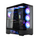 Zalman PC case P40 DS without PSU, 2xUSB3.0, 1x Type C, 3x120mm ARGB Reverse, 1x120mm ARGB, VGA 420mm, LCS ready, TG Side/Front Panel, Display, ATX, black (P40DSBLACK)