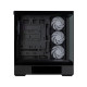 Zalman PC case P40 DS without PSU, 2xUSB3.0, 1x Type C, 3x120mm ARGB Reverse, 1x120mm ARGB, VGA 420mm, LCS ready, TG Side/Front Panel, Display, ATX, black (P40DSBLACK)