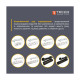 Сетевой удлинитель TECCO 3м 2 поста white (8681277841118)