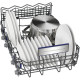 Siemens Siemens Dishwasher built-in, 10sets, A+, 45cm, display, 3 basket, Zeolith, white (SR67ZX03MK)