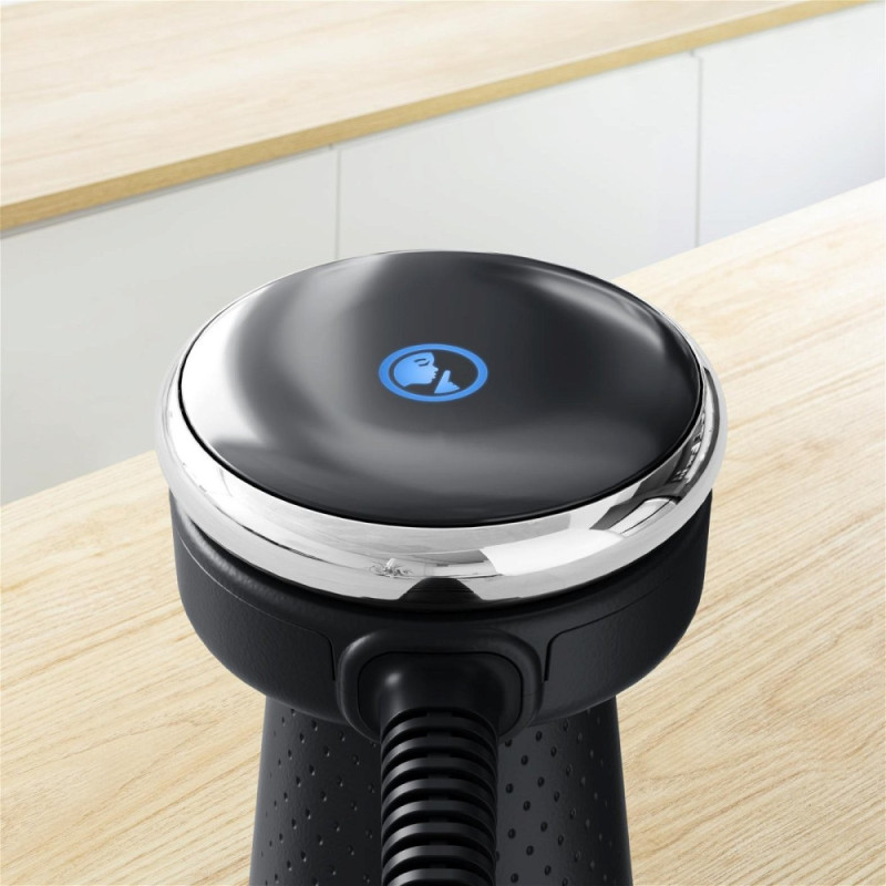 Tefal Блендер погружной Quickchef Quartzite, 1000Вт, 4в1, чаша-800мл, чопер-500мл, кухонный комбайн 5в1, турборежим, серо-черный (HB67G830)