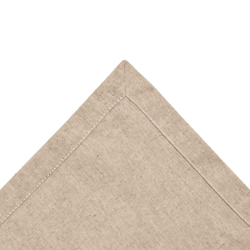 ARDESTO Tablecloth Oliver, 120х136cm, 100% cotton, chocolate (ART07OR)