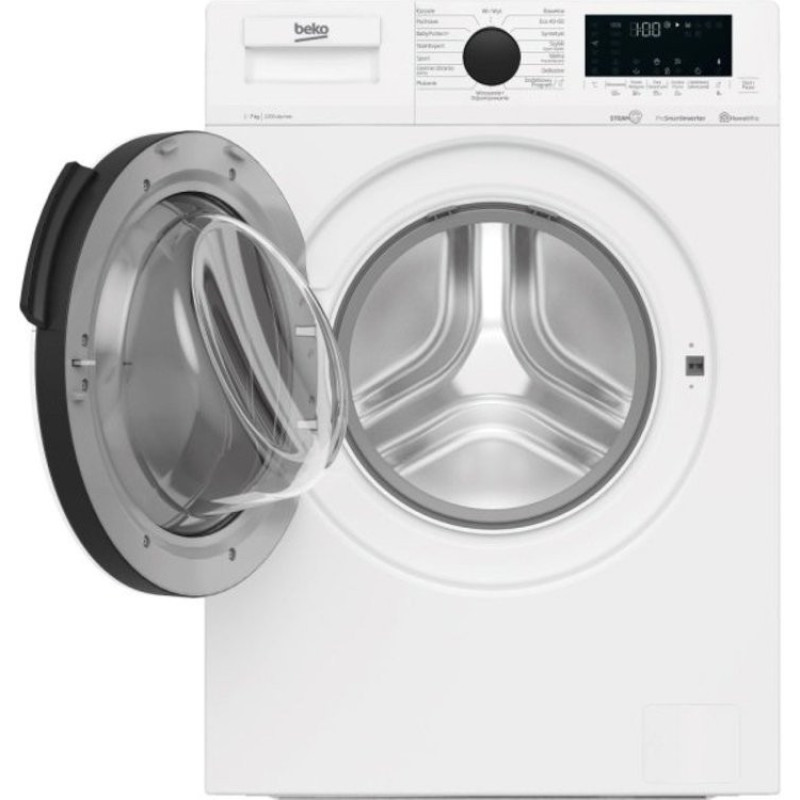 Beko WM front load, 7kg WUE7626XBCW