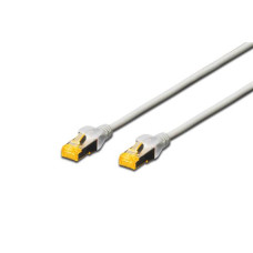 Digitus CAT 6a S-FTP[Патч-корд CAT 6a S-FTP, 0,5м, AWG 26/7, Cu, LSZH, сірий] (DK-1644-A-005)