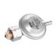 Hexagon Ragasco Gas cylinder connection kit with Shell and KLF valve (1pc reducer, 2m hose, 2pc clamp) (694743654783)