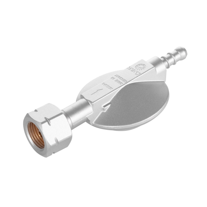 Hexagon Ragasco Gas cylinder connection kit with Shell and KLF valve (1pc reducer, 2m hose, 2pc clamp) (694743654783)