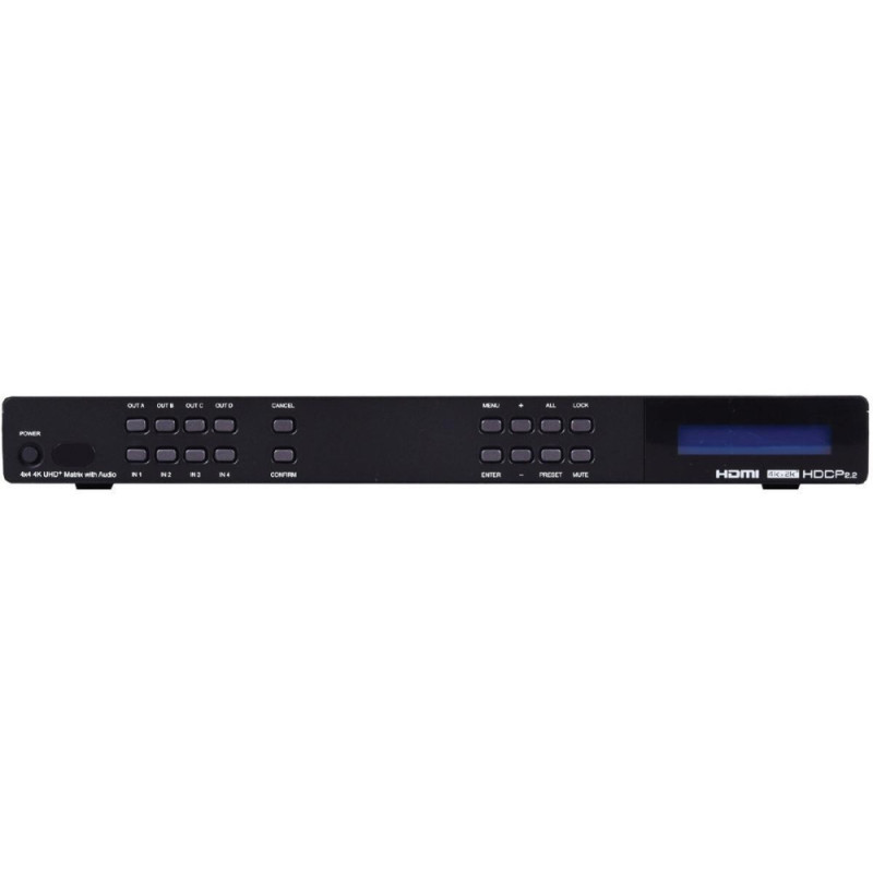 Cypress Matrix Switcher HDMI 4x4 with Audio Output CPLUS-V4H4HPA