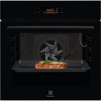 Electrolux Духовой шкаф Electrolux электрический, 72л, A+, пар, дисплей, конвекция, телескопические направляющие, черный (LOD8C39Z)