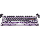 GravaStar Magnetic keyboard Mercury V75 Pro 80keys, GravaStar x Gateron Jade Gaming, USB-A, 8k, RGB, Iron Purple (GSV75PRO_PL)