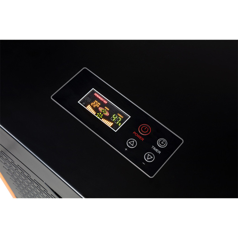 Neo Tools Industrial dehumidifier, 1000W, 90l/day, 310 sq m, 500 m3/h, LCD display, continuous drain, programmable operating time, IP22 (90-162)