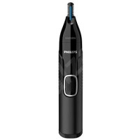 Philips Тример Series 5000, для бороди, вусів, окантовки, брови, носа та вух, 1хАА, насадок-4, чохол, сталь, чорний (NT5650/16)