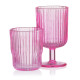 ARDESTO Low glasses set, 300ml, 2pcs, glass, pink (AR2630SPN)