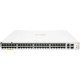 HPE Aruba Switch Instant On 1960 48xGE, 40p Class4 8p Class6 PoE 600W, 2хSFP+10GE, 2х10GBASE-T ports, LT Warranty (JL809A)