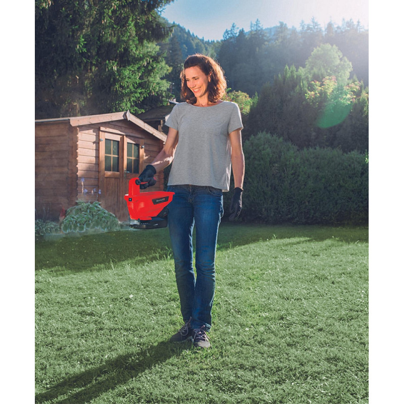 Einhell Battery seed drill GE-US PXC 18V spread up to 5m container 3.3l 1.23kg without battery and charger (3415410)