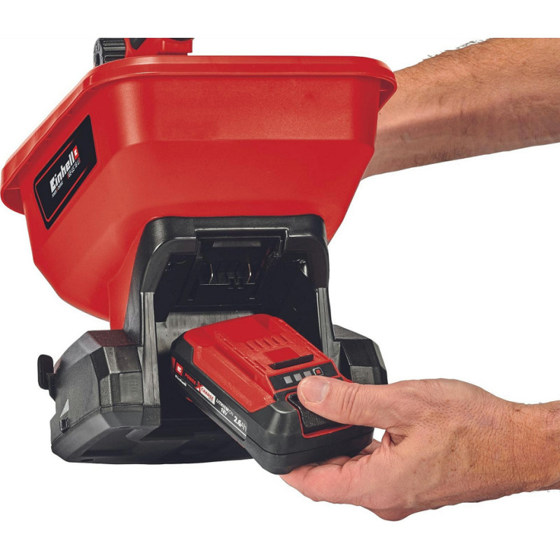Einhell Battery seed drill GE-US PXC 18V spread up to 5m container 3.3l 1.23kg without battery and charger (3415410)