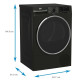 Beko Dryer heat pump, 8kg, A++, 60cm, display, grey (B3T68239MG)