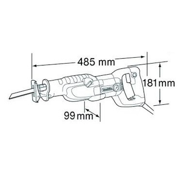 Makita JR3070CT сабельна