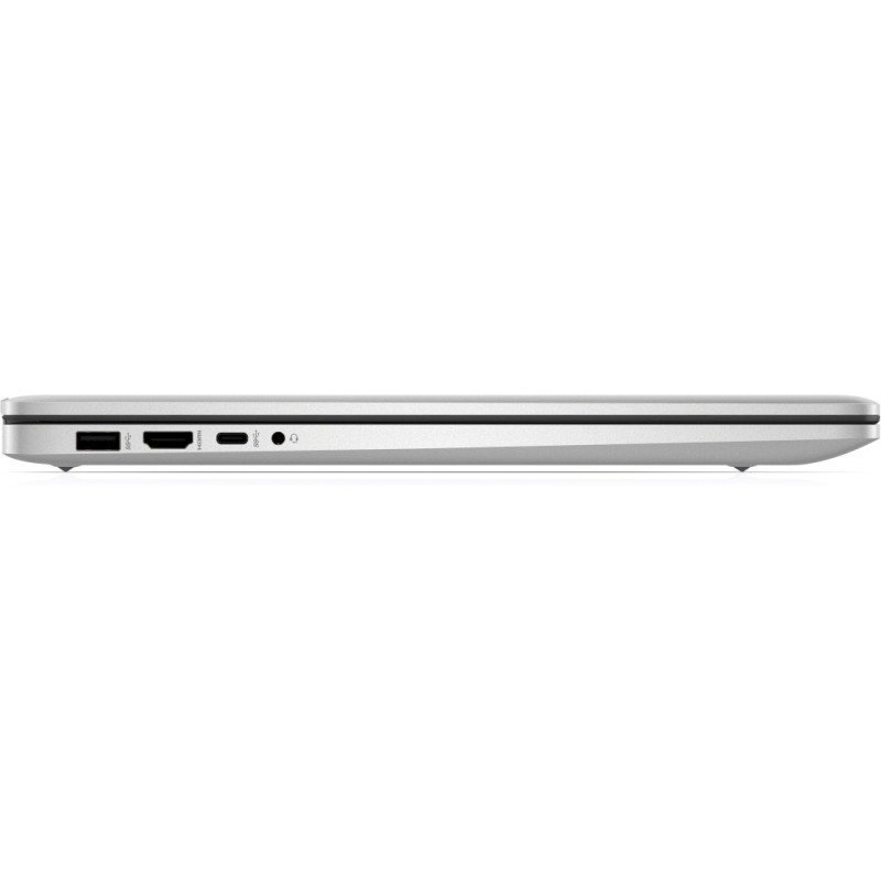HP Ноутбук 17-cn4024ua 17.3" FHD IPS AG, Intel 5-120U, 16GB, F1024GB, UMA, DOS, сріблястий (B23D8EA)