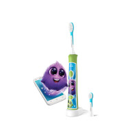 Philips Щетка зубная электр. Philips Sonicare For Kids, 62т. колеб/мин, насадок-2, светло-зеленый (HX6352/11)