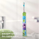 Philips Щетка зубная электр. Philips Sonicare For Kids, 62т. колеб/мин, насадок-2, светло-зеленый (HX6352/11)