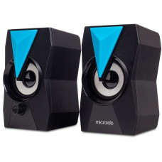Microlab Multimedia speaker B-22 2.0, USB, mini-jack, black