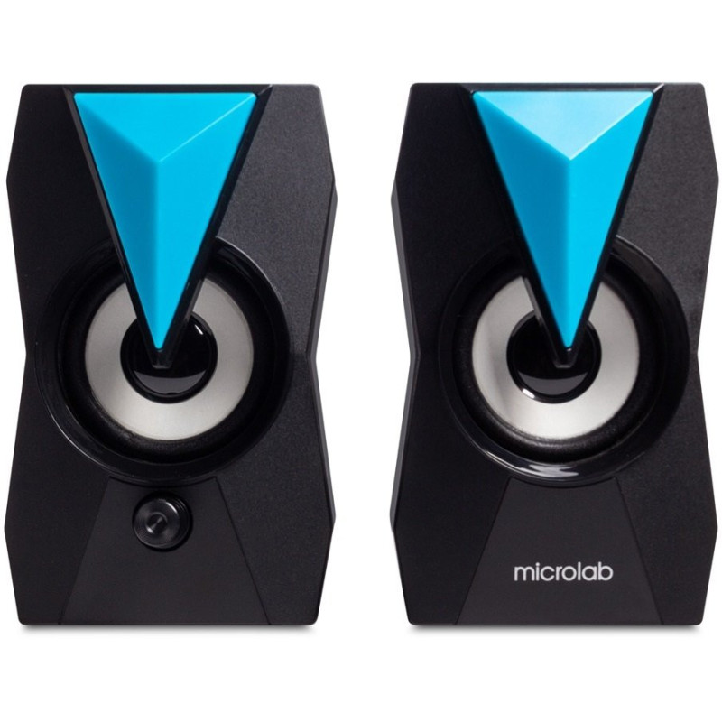 Microlab Multimedia speaker B-22 2.0, USB, mini-jack, black