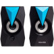 Microlab Multimedia speaker B-22 2.0, USB, mini-jack, black