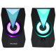 Microlab Multimedia speaker B-22 2.0, USB, mini-jack, black