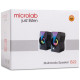 Microlab Multimedia speaker B-22 2.0, USB, mini-jack, black