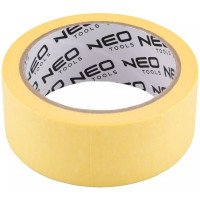 Neo Tools Стрічка малярна Neo Tools, 25мх38мм, жовтий (56-064)