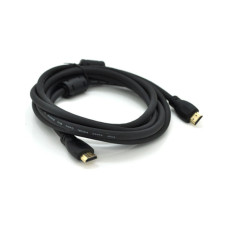 Кабель мультимедийный HDMI M to HDMI M 3.0m V2.0 4K black Ritar (HDMI(M)/(M)V2.0-3m-347B)