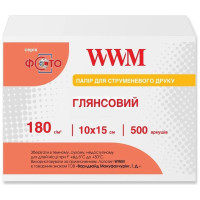 Фотобумага WWM 10x15 (G180.F500)