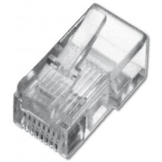 Digitus Modular Plug, for Flat Cable, 6P6C unshielded, DIP, 6 µ gold (A-MO6/6SF)