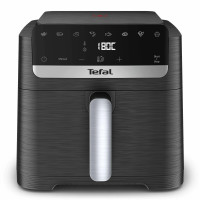 Tefal Мультипіч Tefal Easy Fry Mega Compact, 1700Вт, чаша-7.5л, сенсорне керув., 8 програм, пластик, чорний (EY8618E0)