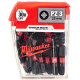 Milwaukee Shockwave Bits, Set of 25, PZ32x25mm (4932430869)