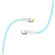 Дата кабель USB-C to Lightning 1.0m 27W blue ColorWay (CW-CBPDCL061-BL)