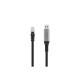 Digitus Кабель DIGITUS Ethernet USB-A - RJ45 CAT 6A S/FTP, 1 Gbit/s, 2m, LSZH (AK-300600-020-S)