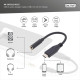 Digitus USB Type-C Audio adapter cable, Type-C - 3.5mm M/F, 0.2m, Audio input/output, bl (AK-300321-002-S)