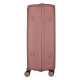 2E Набор чемоданов 2E, M7979, полипропилен, (L+M+S), молния anti theft, 4 колеса, кодовий замок, розово-золотой (2E-PP-M7979-SET3-RG)