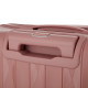 2E Набор чемоданов 2E, M7979, полипропилен, (L+M+S), молния anti theft, 4 колеса, кодовий замок, розово-золотой (2E-PP-M7979-SET3-RG)
