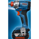 Bosch сordless impact screwdriver GDR 18V-215 18V battery 2x2A h 3800 rpm 215 Nm M6-M16 ZP GAL18V-20 case 1kg (0.601.9N2.022)