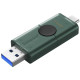 USB флеш накопитель Kingston 128GB DataTraveler Duo USB 3.2 / Type-C Black/Green (DTDEG2/128GB)