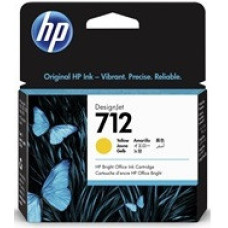 HP 712 29-ml Yellow DesignJet Ink Cartridge (3ED69A)