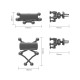 Универсальный автодержатель Essager Tourist Gravity Car Mount Phone Holder Black (EZJZL-TR01)