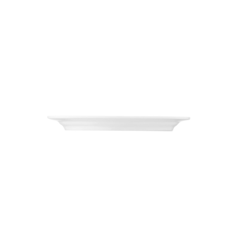 ARDESTO Saucer for cup Prato, 16сm, porcelain, white (AR3633P)
