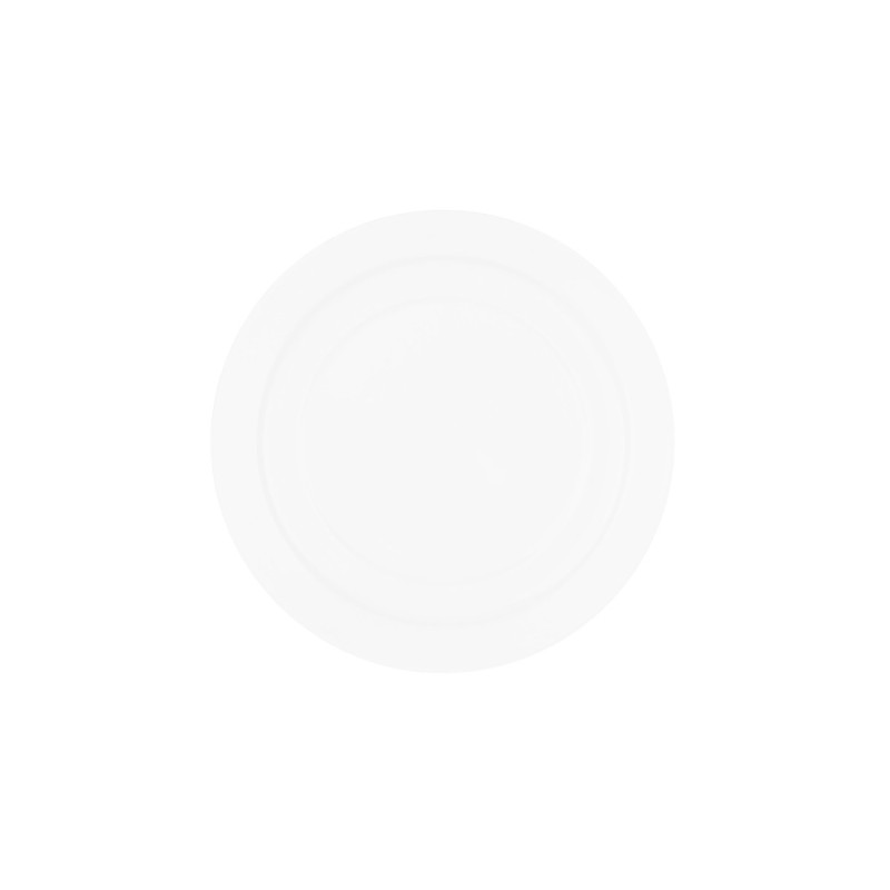 ARDESTO Saucer for cup Prato, 16сm, porcelain, white (AR3633P)