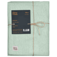 ARDESTO Tablecloth Oliver, 136х180cm, 100% cotton, aquamarine (ART08OA)
