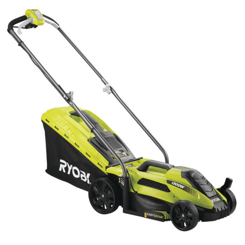 Ryobi Газонокосарка RLM13E33S 1300Вт 33см 35л 20-60мм EasyEdge 9кг (5133002343)